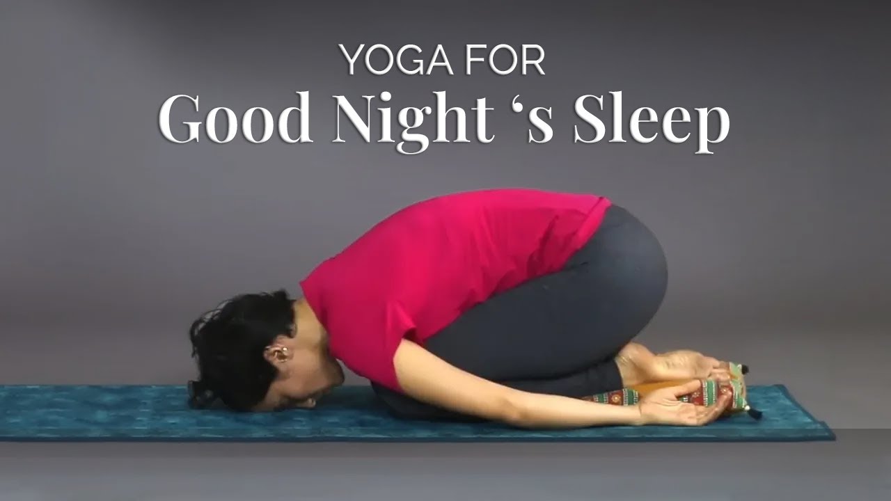 Yoga For Good Night's Sleep | Yoga For Stress Relief | Bedtime Yoga Routine | @VentunoYoga