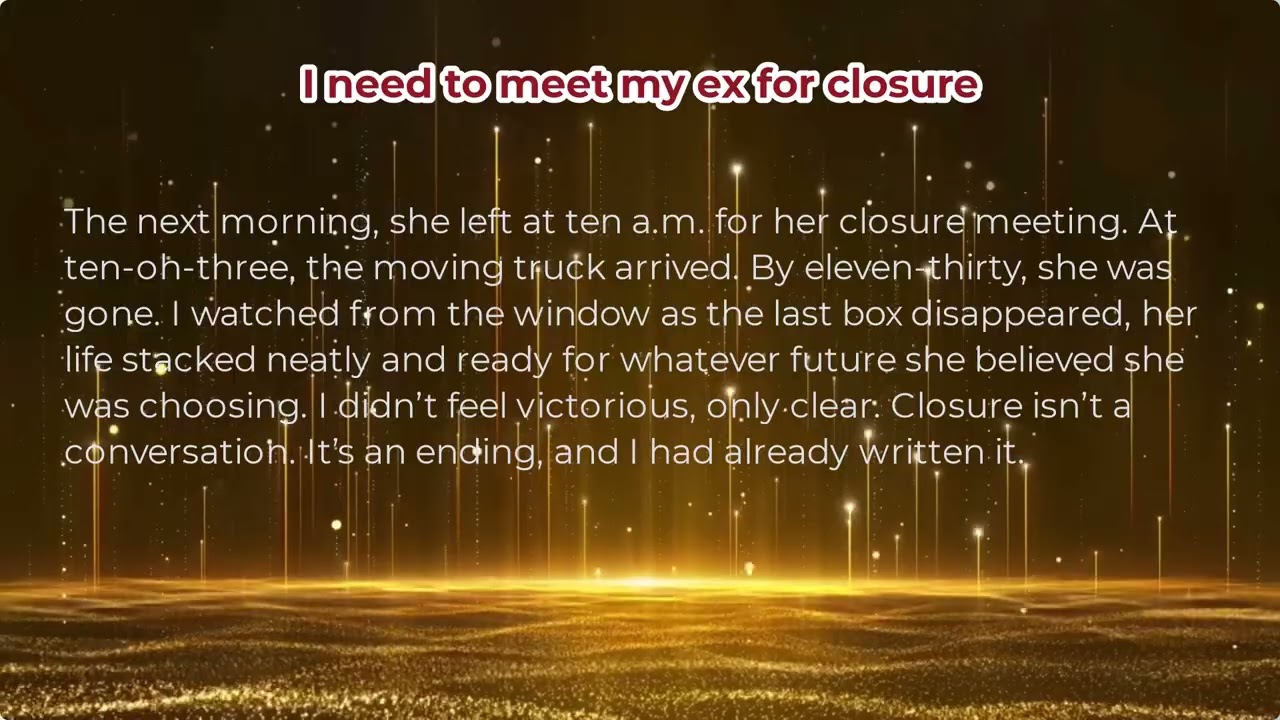 She smiled and said 