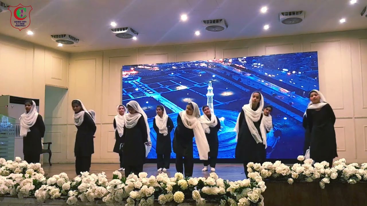 Pakistan Zindabad Rahega 🇵🇰 | Patriotic Tableau by Crescent Model High School Students