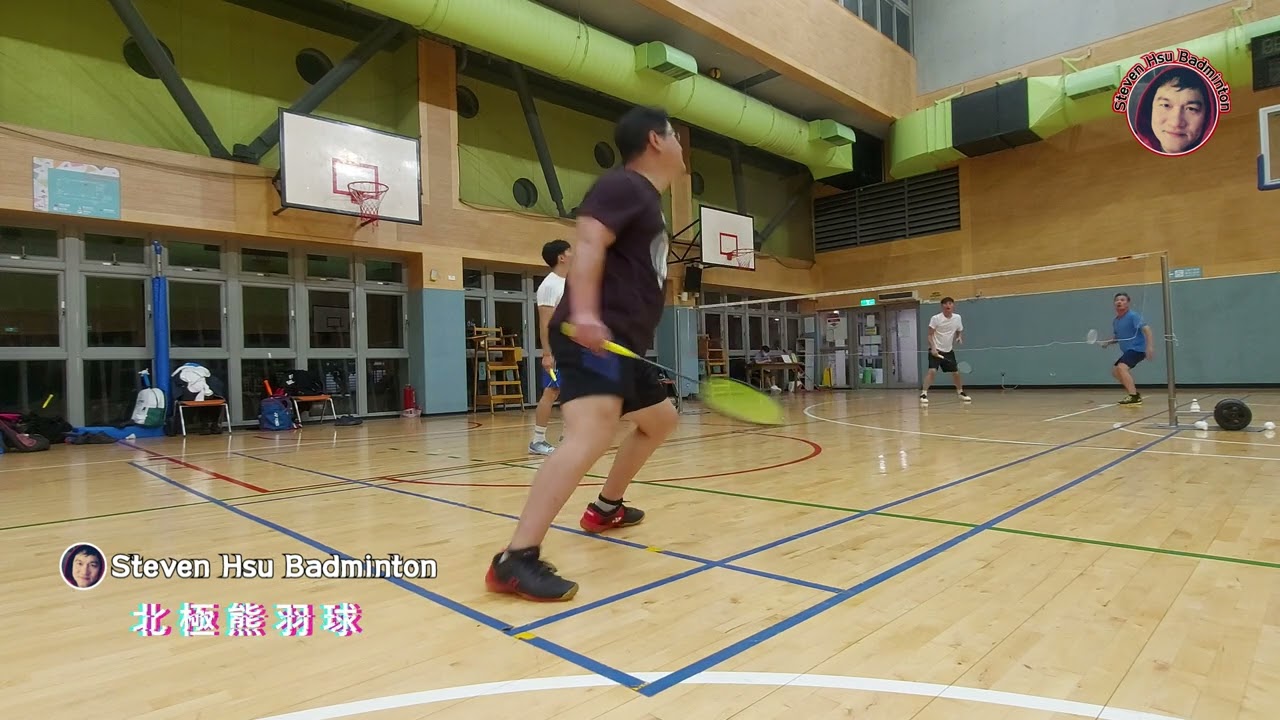 [球隊打球]賴冠成/劉子郡 vs 徐正豪/楊文昌(20241205全民校長羽球隊)