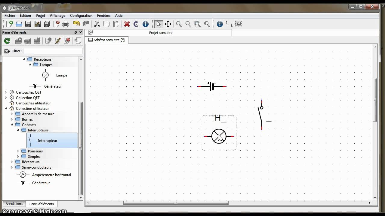 QElectroTech - Tutoriel - Partie 2 - Utilisation