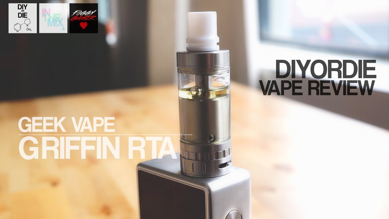 VAPEREVIEW: The Griffin RTA by Geek Vape (& Wicking Method)