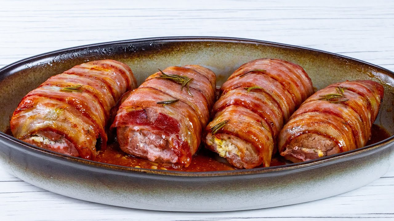 Una cena inspirada en la cocina alemana - Solomillo de cerdo en bacon, al horno