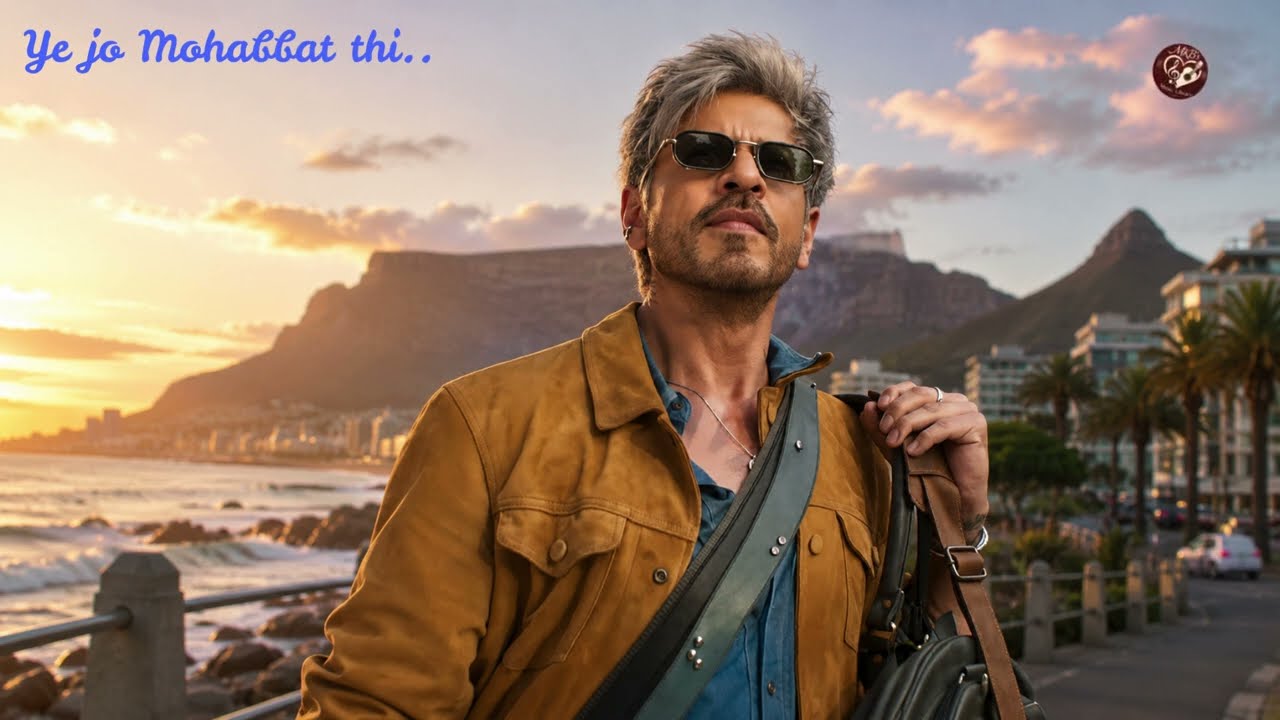 Shah Rukh Khan & Deepika Padukone | Beautiful Cape Town Song Sequence | KING Movie( Re-imagined)
