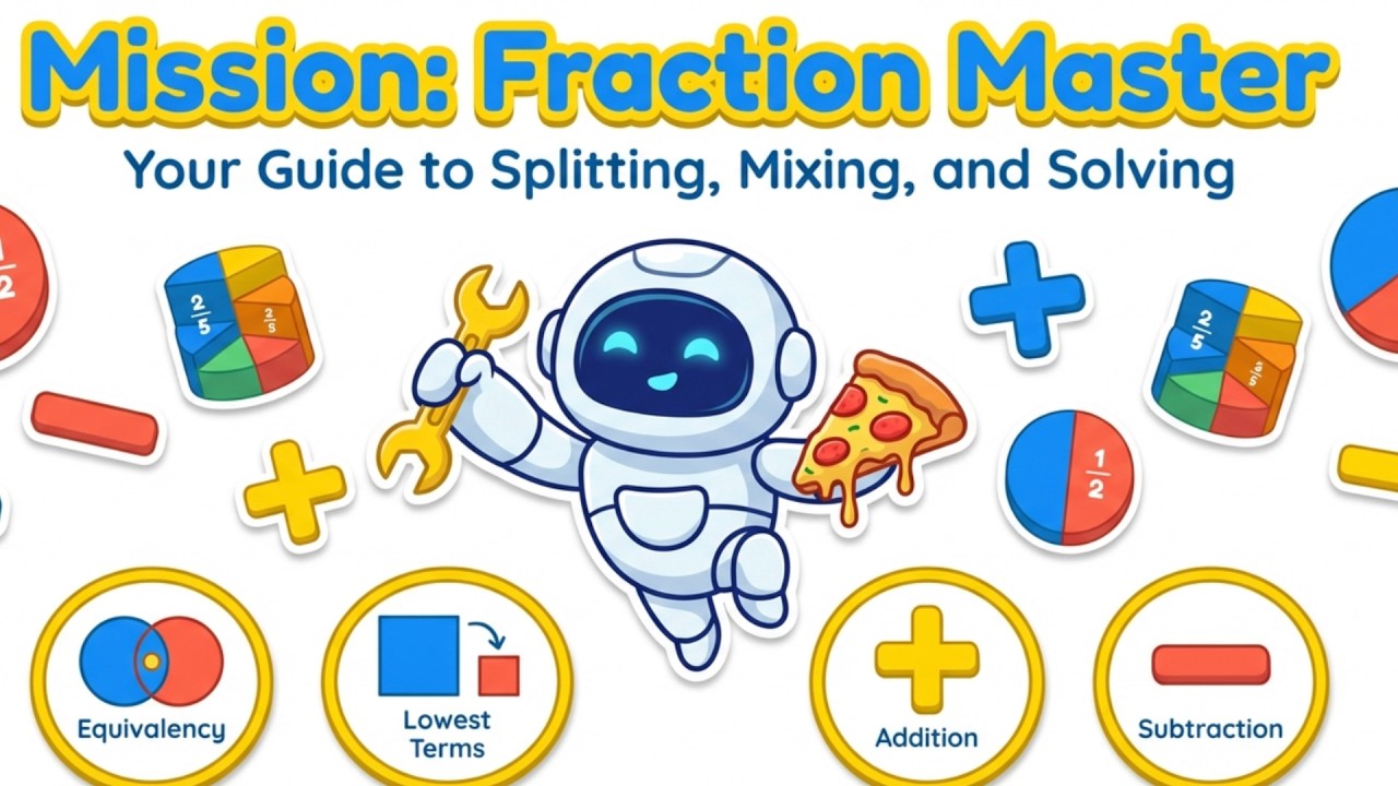 Equivalent Fractions, Addition & Subtraction | Like & Unlike Fractions | CBSE