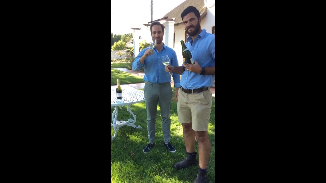Saxenburg Moments - How to Sabrage a bottle of Methode Cap Classique