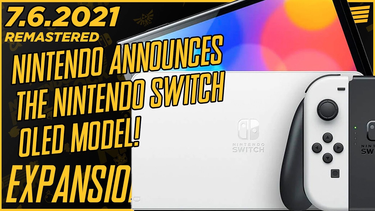 Breaking News: Nintendo Announces a Switch OLED Model - Expansion Pass 7.6.2021