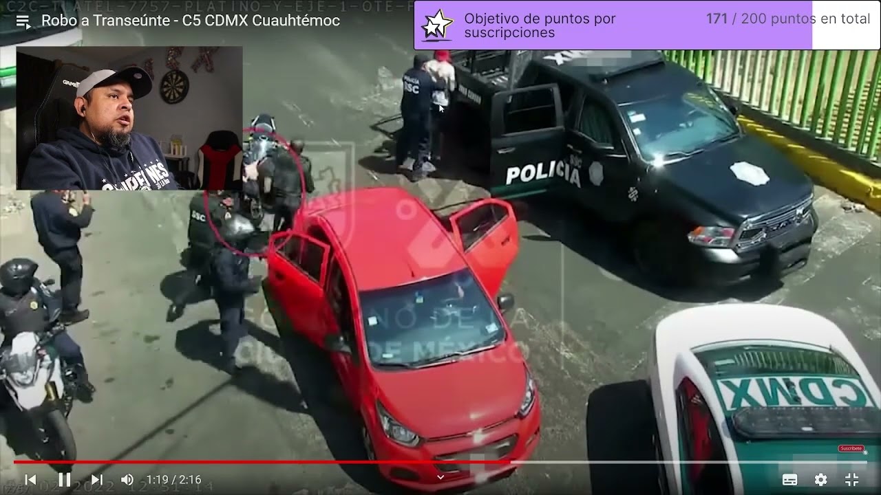 REACCIONANDO A CAMARAS DEL C5 #8