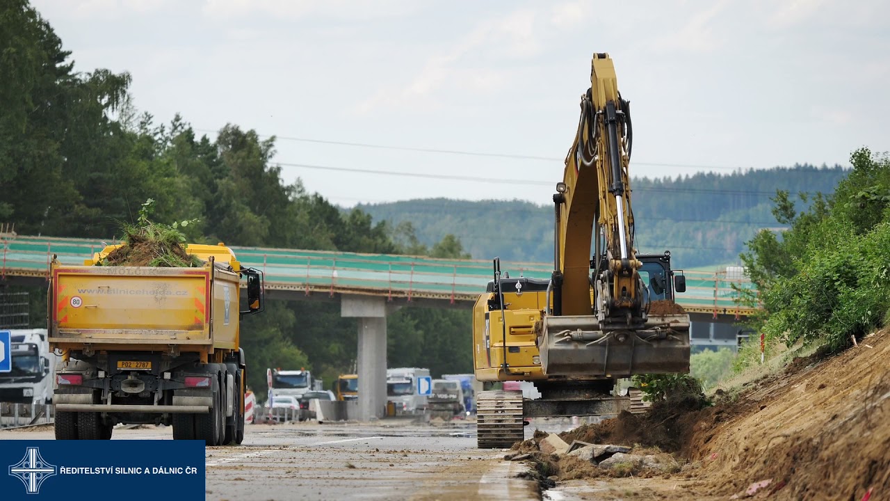 &Uacute;sek 11 &ndash; Koberovice &ndash; Humpolec: Zemn&iacute; pr&aacute;ce pro roz&scaron;&iacute;řen&iacute; vozovky (89 km)