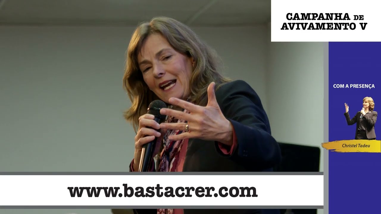 IGREJA MAN&Aacute; - CAMPANHA DE AVIVAMENTO 5&ordf; VOLTA - BISPA CHRISTEL TADEU