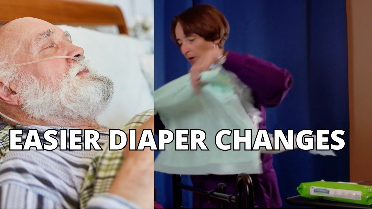 The Secret to Senior Adult Diaper and Bed Pad Changes for Family Caregivers