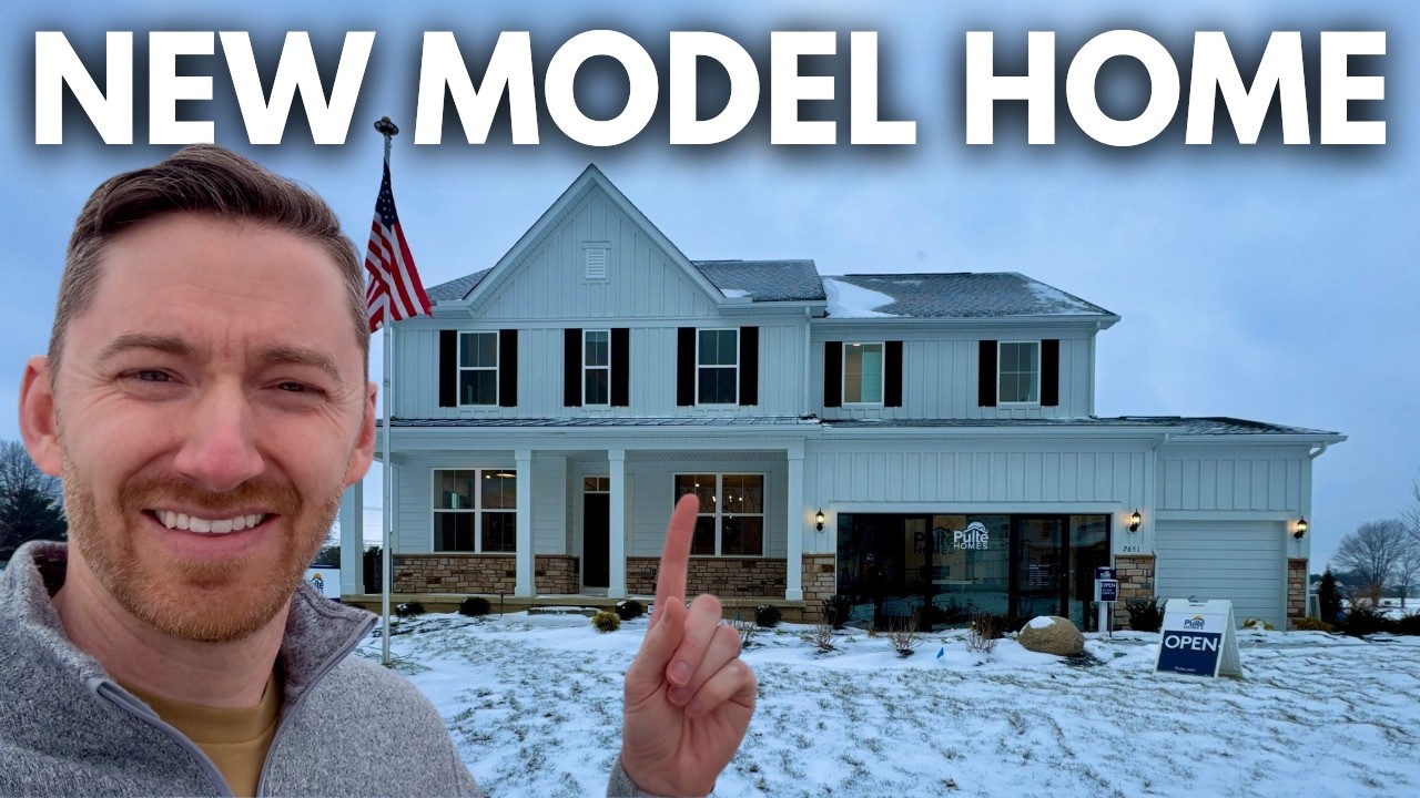 HUGE Columbus Ohio Model Homes With Surprising Rooms