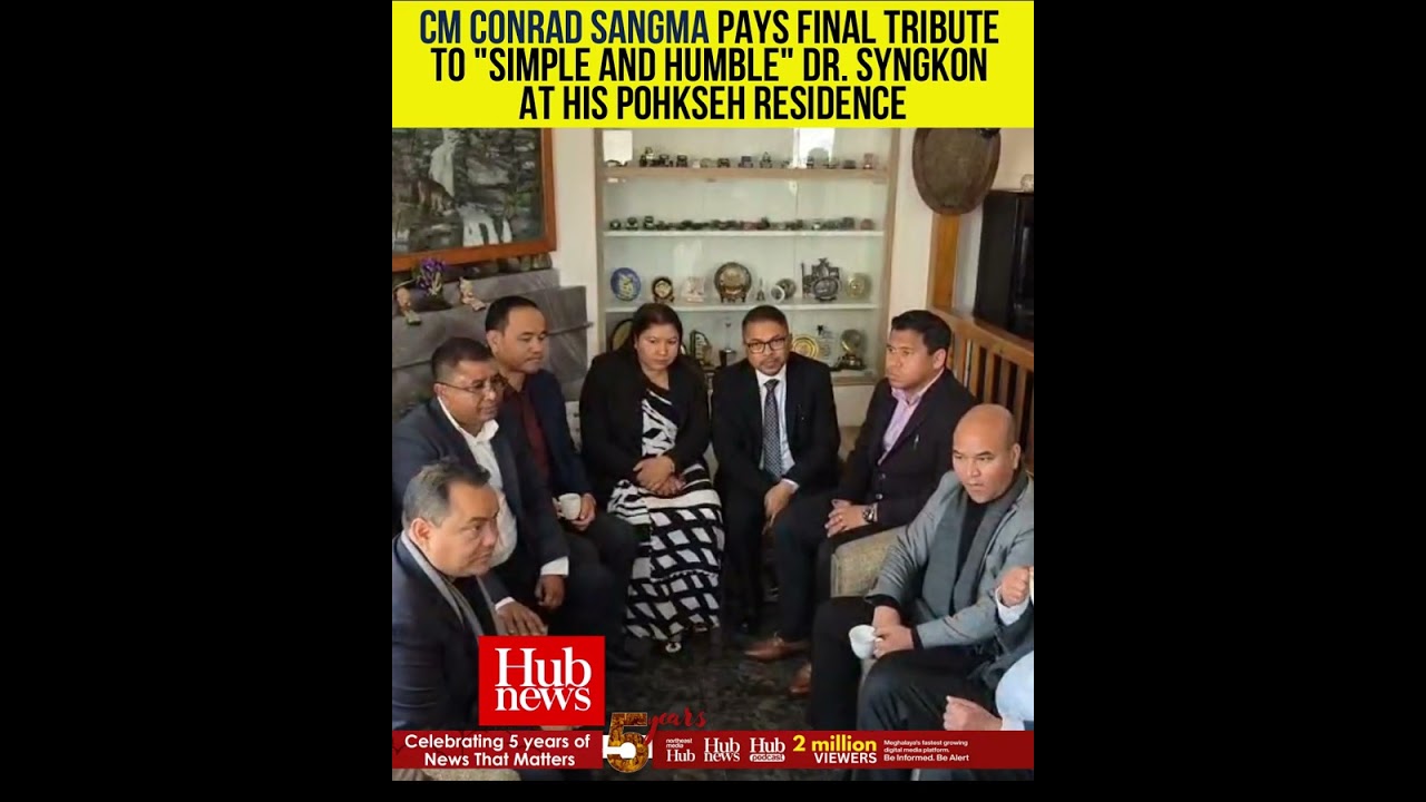 CM Conrad K Sangma Pays Final Tribute to 