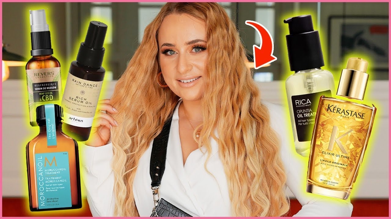 MOJE ULUBIONE OLEJKI I SERUM DO WŁOSÓW 😍