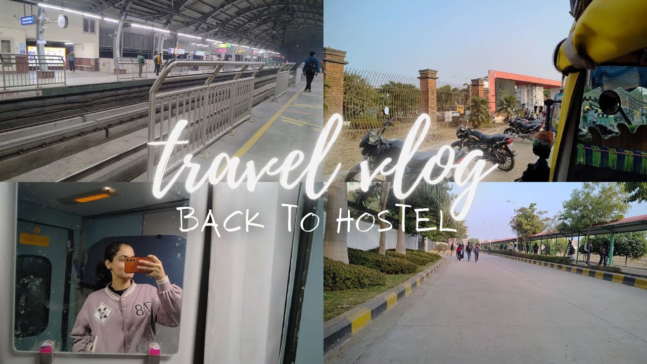 BACK TO JAIL | TRAVEL VLOG | VIT BHOPAL UNIVERSITY