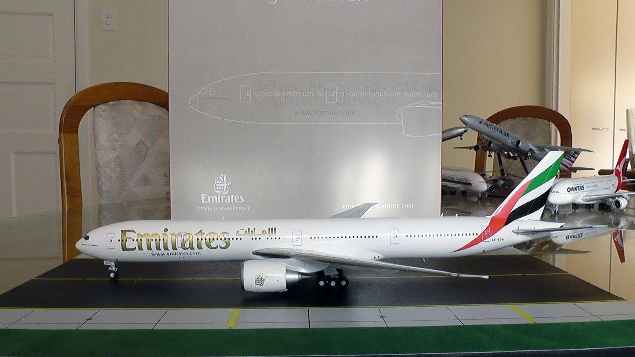 Gemini Jets 1:200 Emirates 777-300ER Unboxing and Review