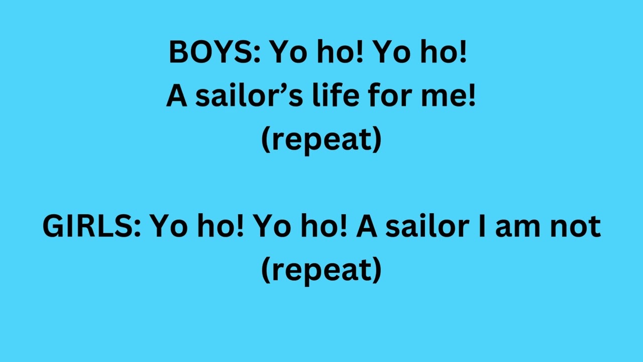 A Sailor's Life For Me