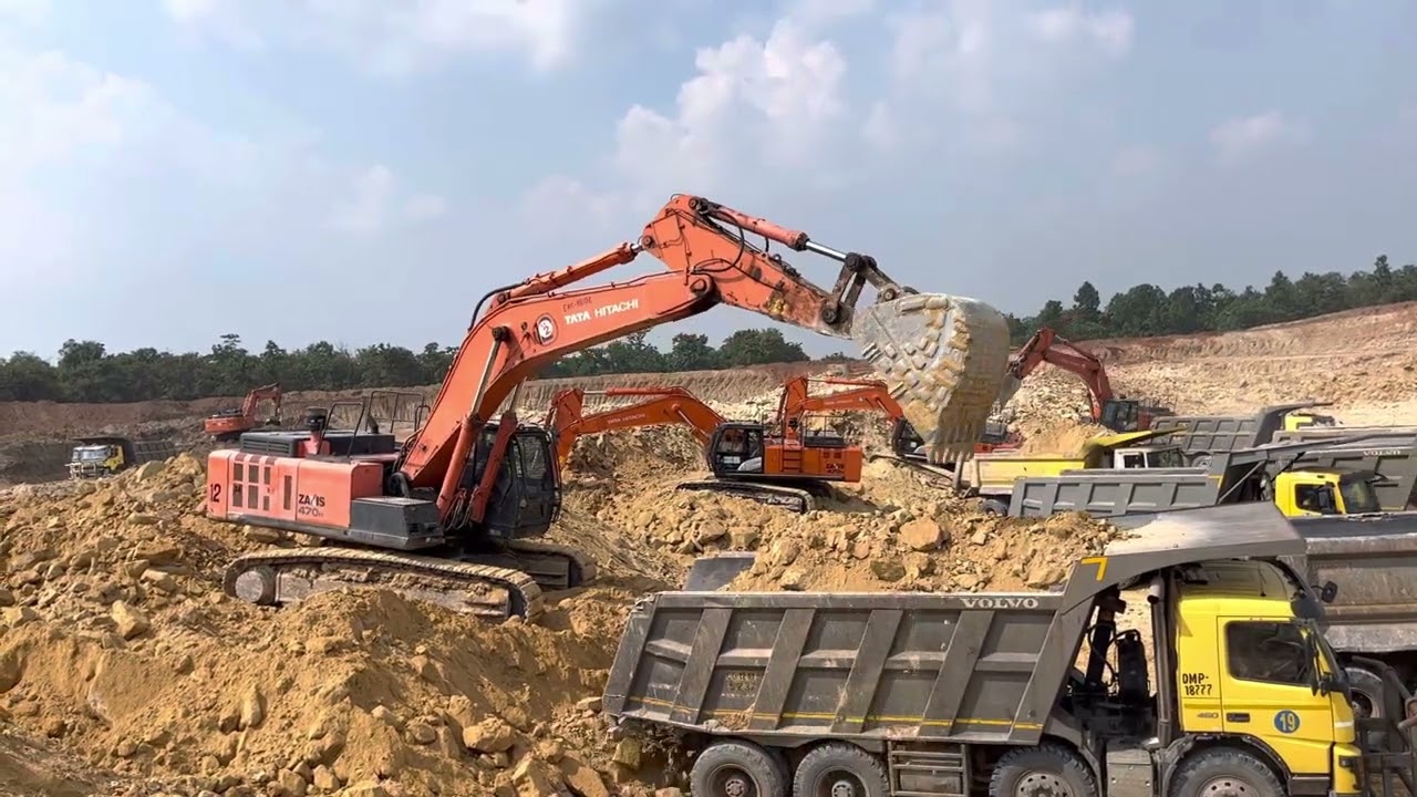 TATA HITACHI ZAXIS 470H                  ( 5 EXCAVATOR  COAL MINES)