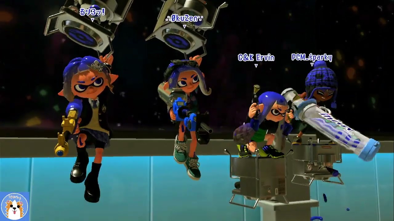 Getting good with slosher and decav | Splatoon Gameplay #404