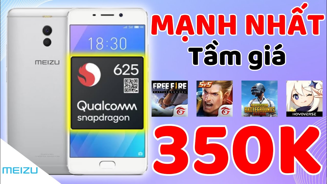 Chỉ 350K Mà Chiến Được Game Đồ Họa Nặng? - Meizu M6 Note