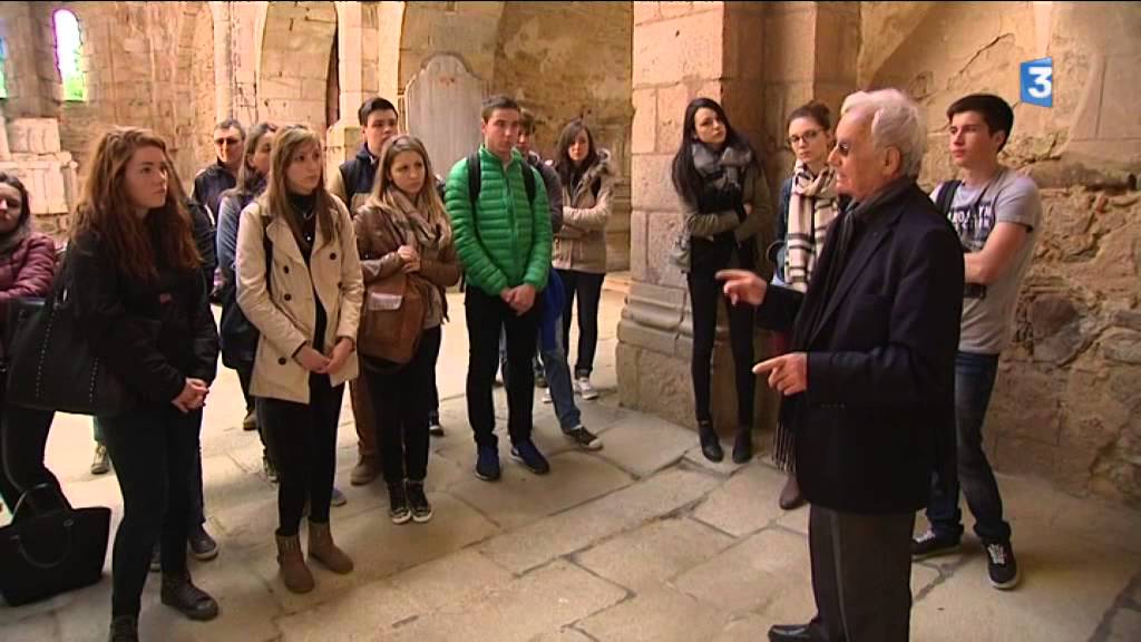 Robert Hébras raconte le massacre d'Oradour à des élèves