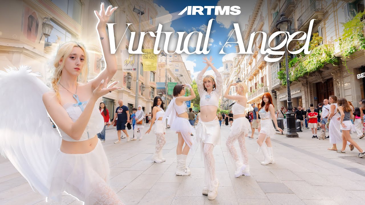 [K-POP IN PUBLIC ONE TAKE |BARCELONA] ARTMS 아르테미스 'Virtual Angel' Cover by LUCY