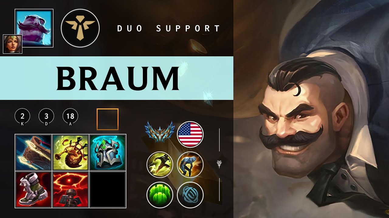 Braum Support vs Sona - NA Challenger Patch 26.02