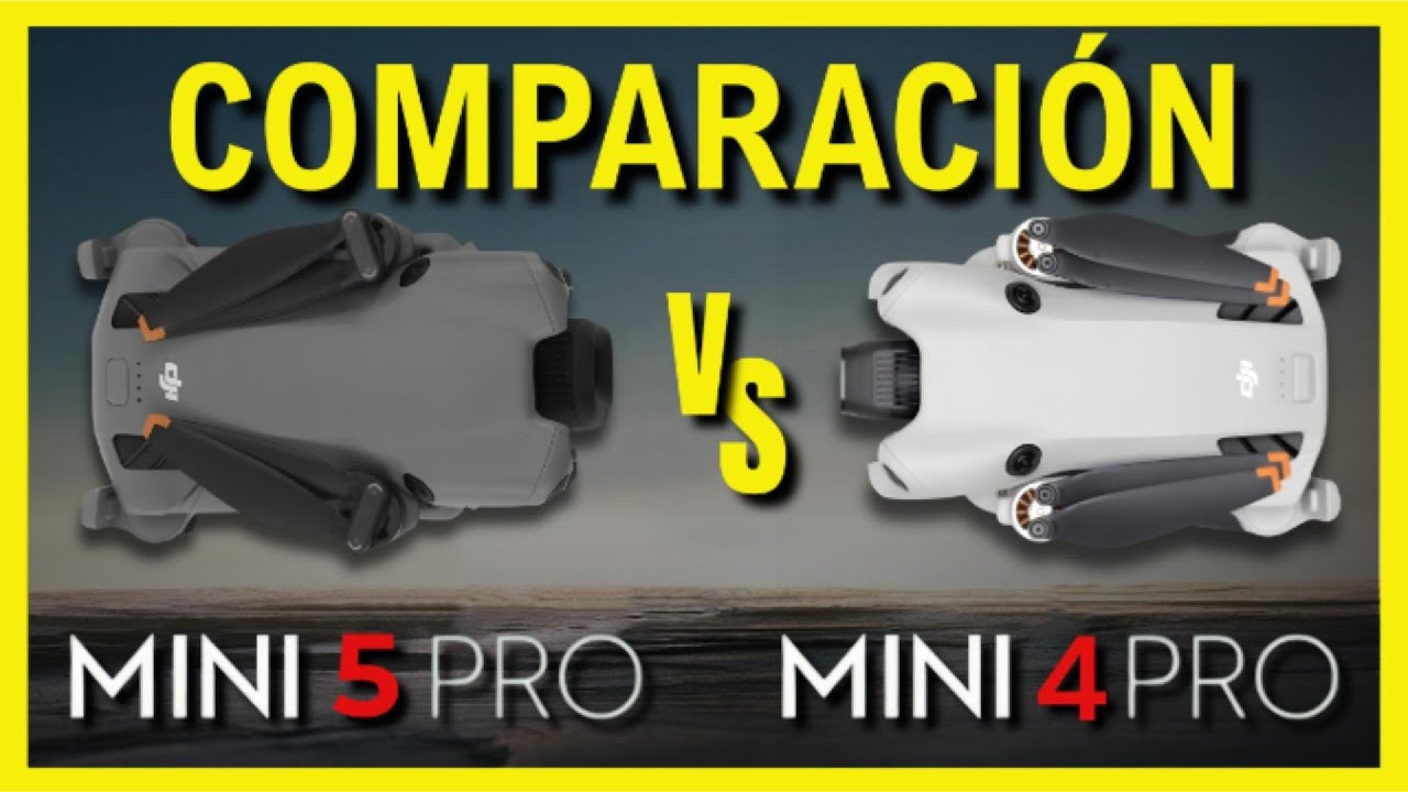 🚀 DJI Mini 5 Pro vs Mini 4 Pro – ¡La Comparativa Definitiva que Todos Esperaban! ✨