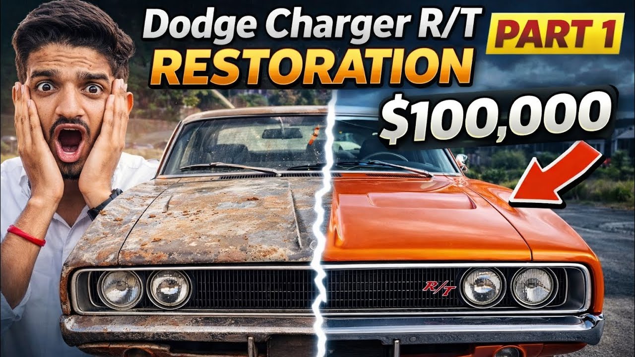 Dodge Charger R Restoration worth $100000 | Part 1 |