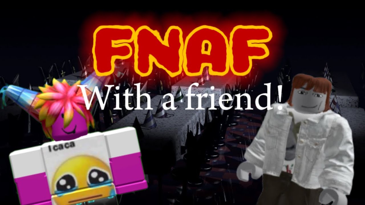 FNAF Co-op with a friend! | Roblox FNAF Co-Op