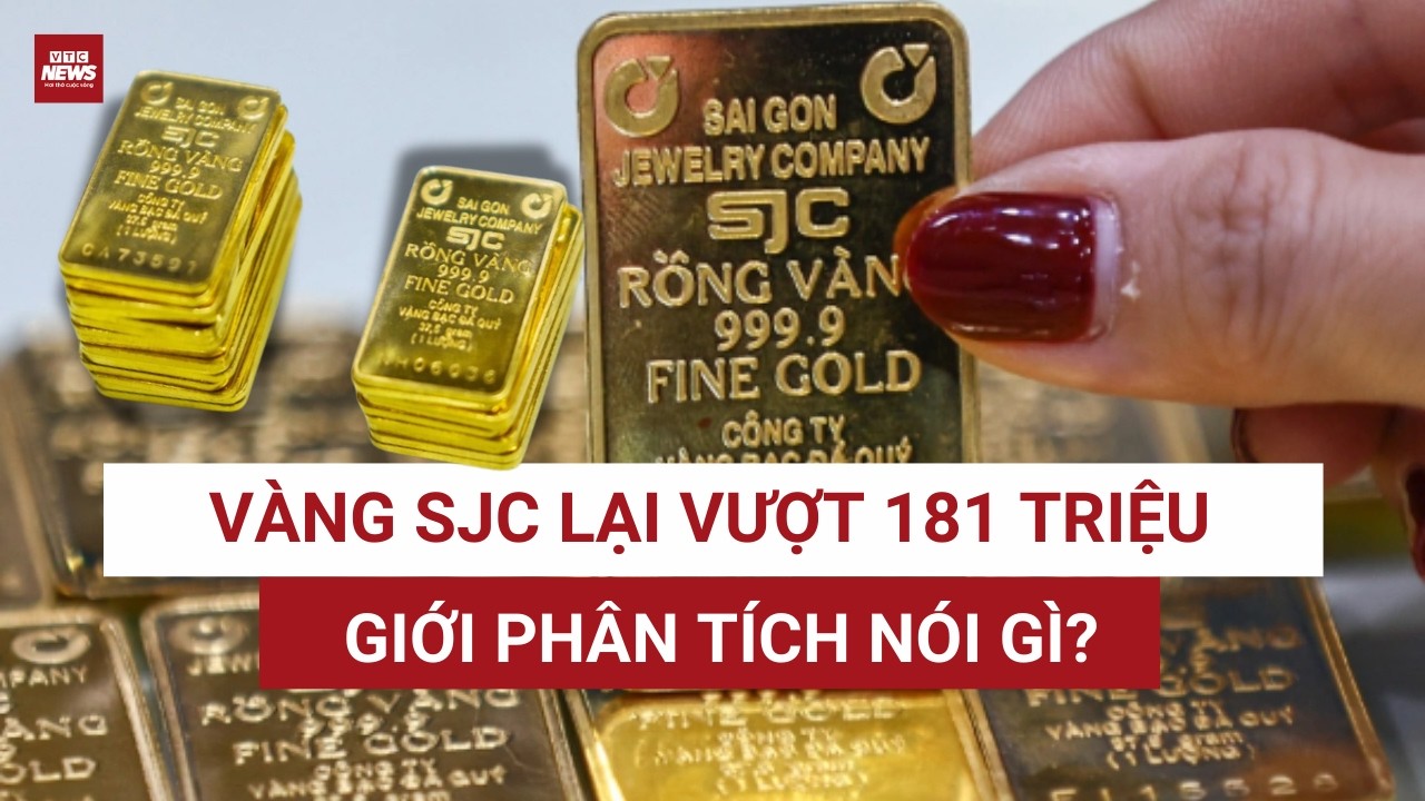 Giá vàng sáng 10/2 “nổi sóng dữ dội”: Trong nước vượt 181 triệu, thế giới neo trên 5.000 USD