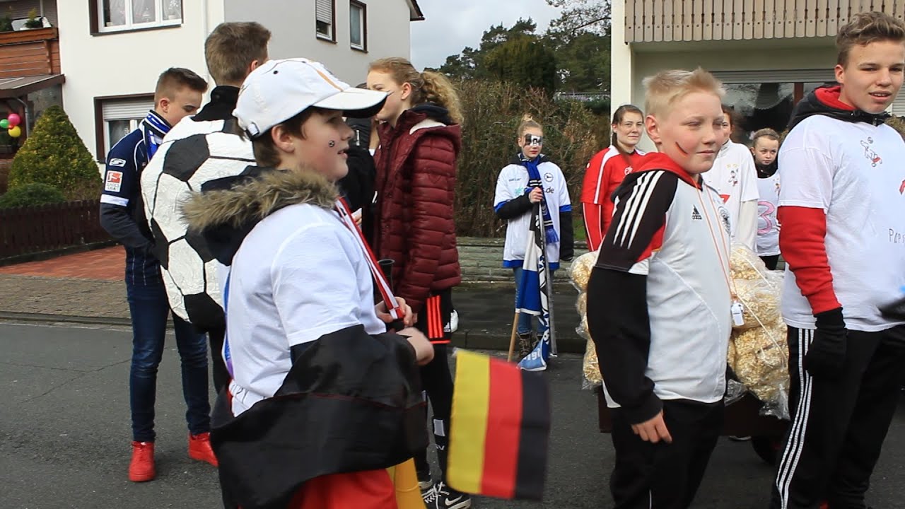 20. Kinderkarnevalszug in Stukenbrock am 31. Januar 2016