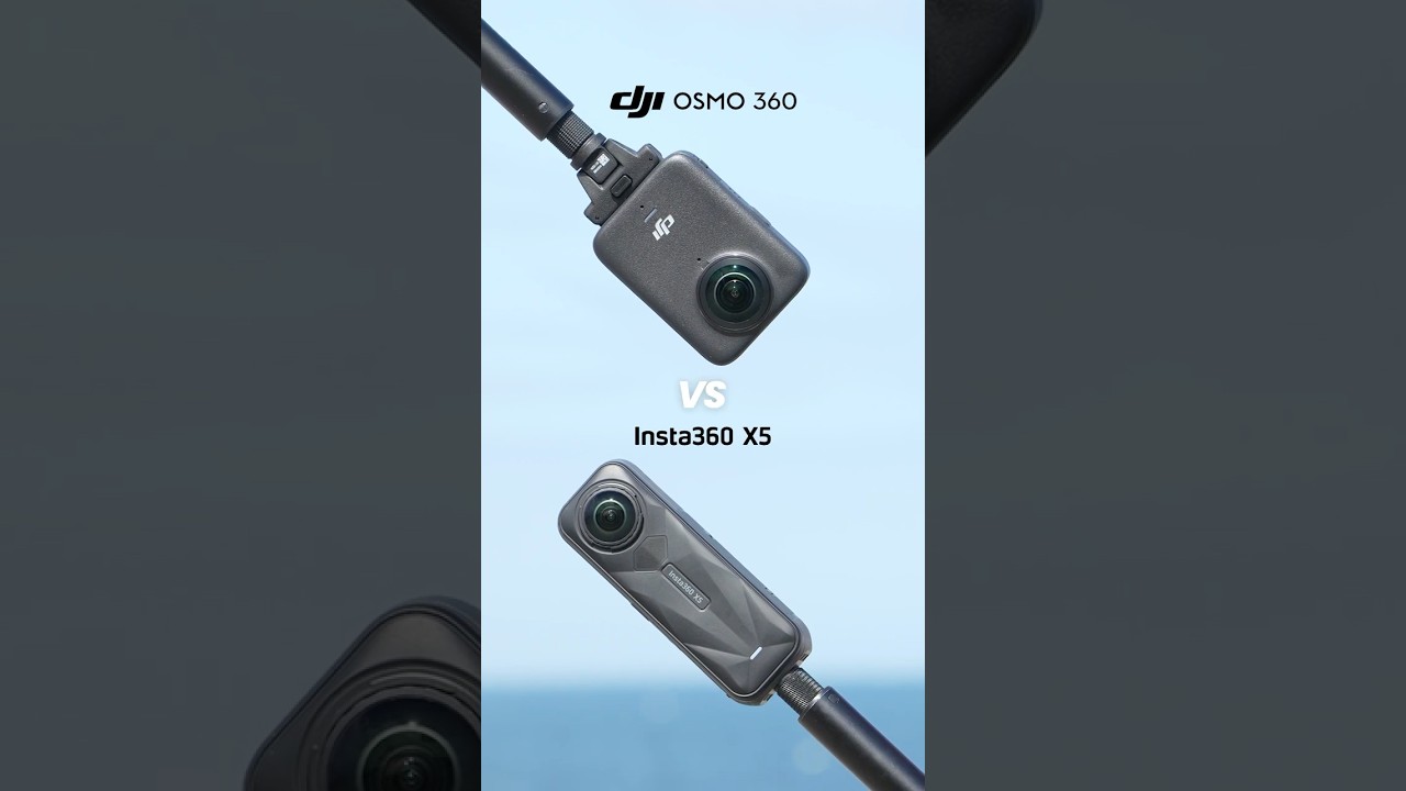 DJI Osmo 360 vs Insta360 X5 Test #djiosmo360 #insta360x5