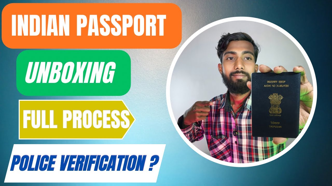 Indian Passport Unboxing 📘🇮🇳 | First Look & Delivery Experience || Unboxing in Hindi 