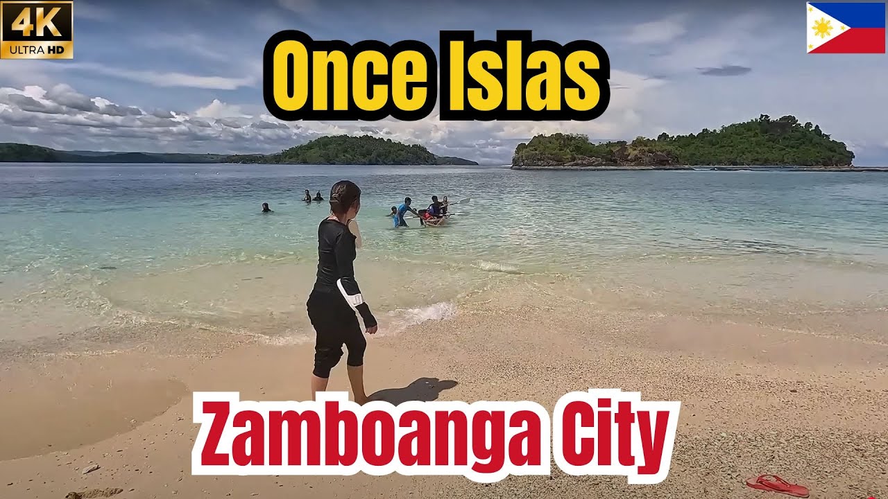 Island-Hopping in Zamboanga: Once Islas Full Tour + Caragasan Market 🏝️
