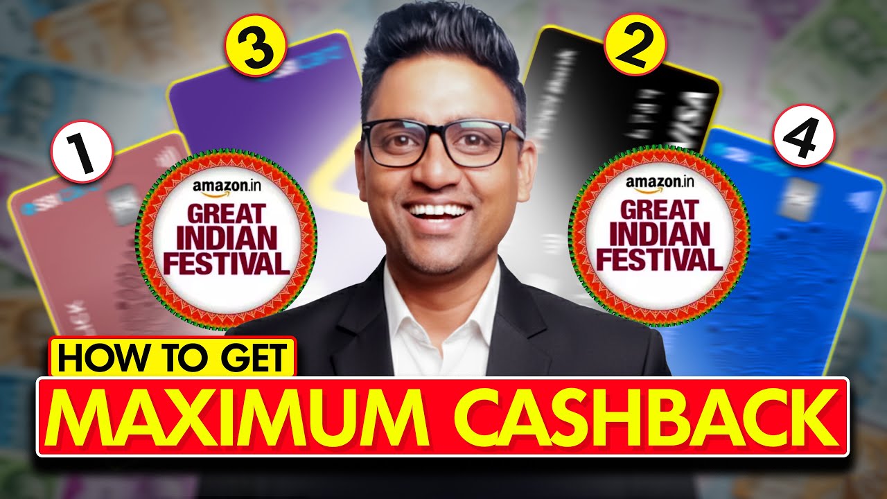 Best CREDIT CARDS For Amazon Great Indian Festival Sale 2025 (10% Instant Discount Reality)