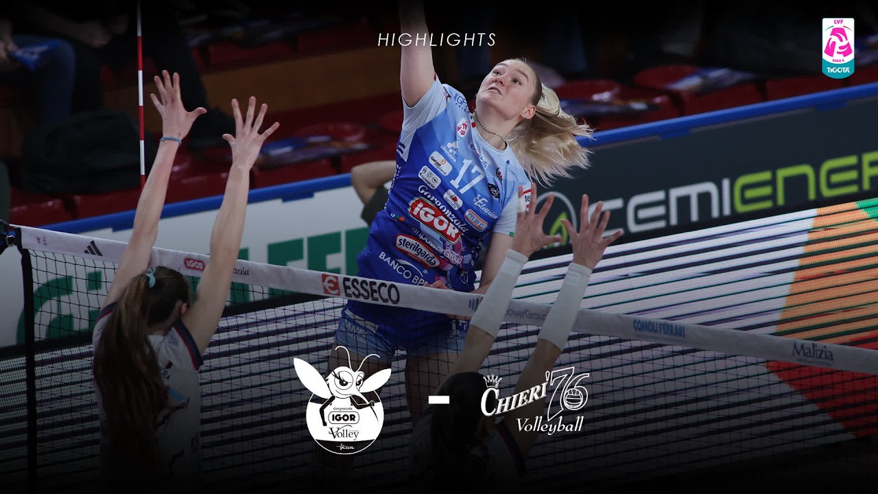 Novara - Chieri | Highlights | Gara 1, Playoff Serie A1 Tigotà | LVF 2025/26