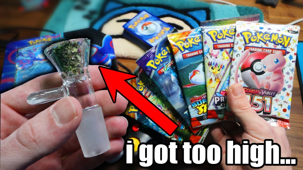 i took a rip for every booster pack i opened…