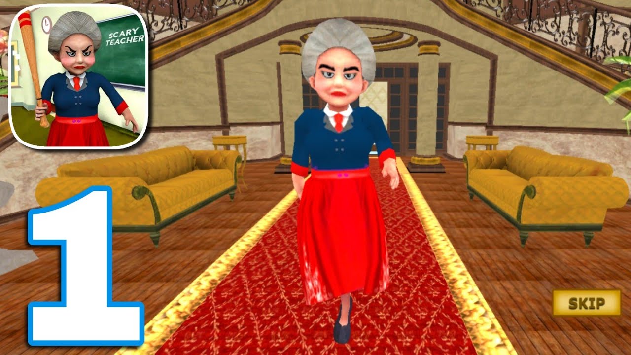 Evil Scary Teacher 2020 : Scary Granny Horror Gameplay Walkthrough Part 1 | Chapter 1 Level 1 to 5 |