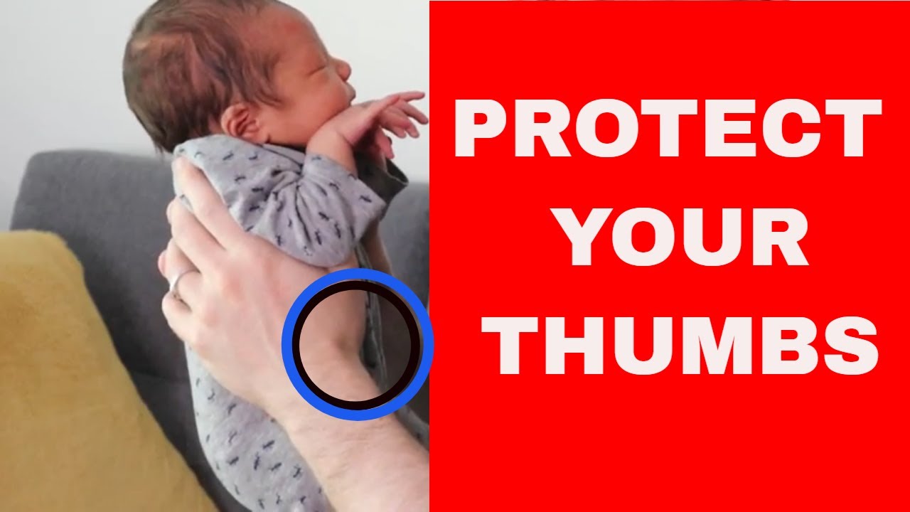 Dequervain's (Mommy's Thumb) - How to Lift your Baby Safely