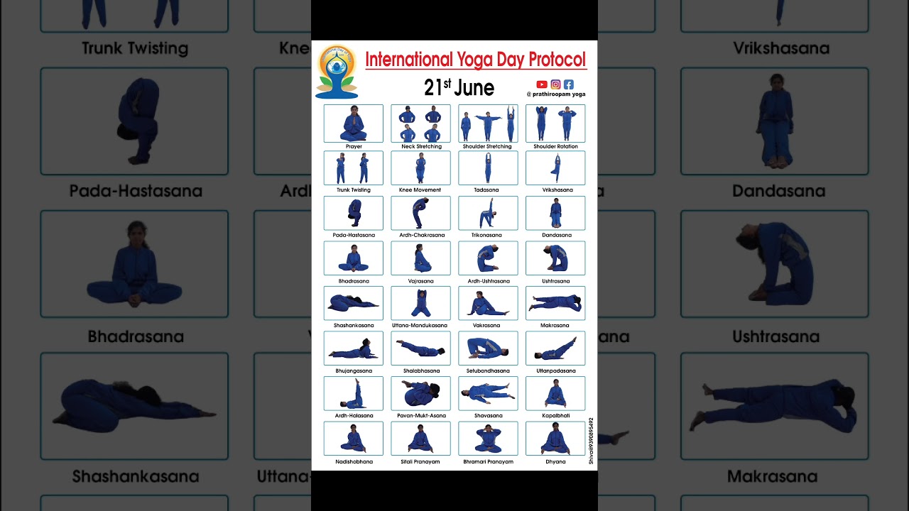 International#Yoga Day reels🧘&zwj;♀️yoga Protocol#🌟#yoga#protocol#yoga reels #short#video#youtube shorts