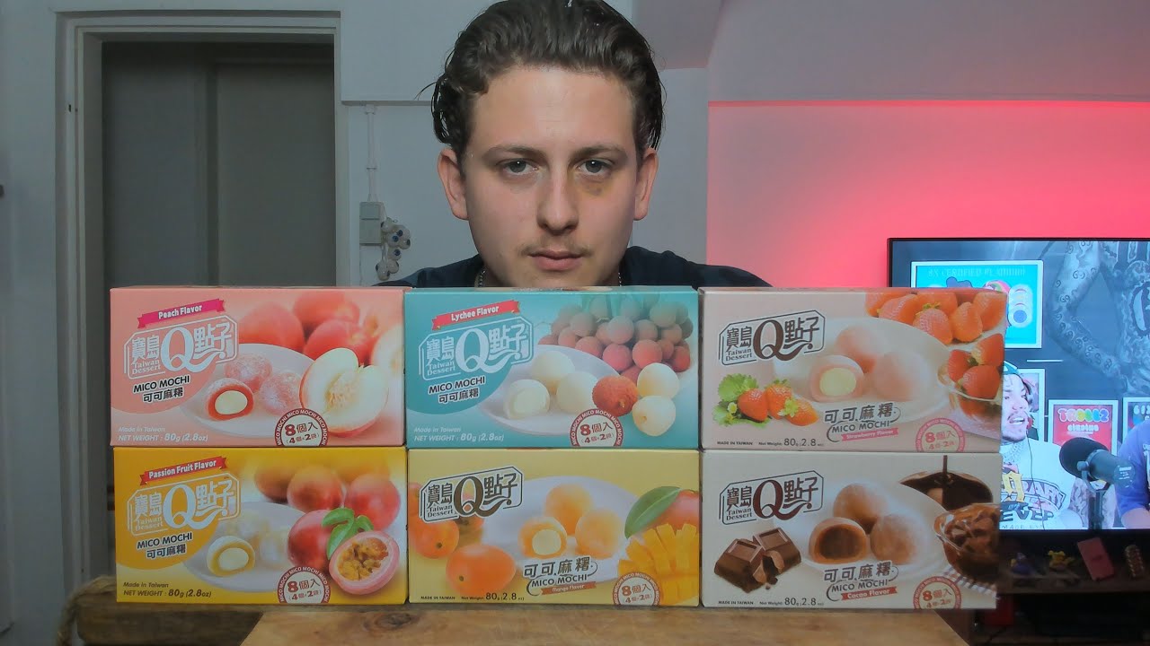 ASMR Exclusive Mochii taste test