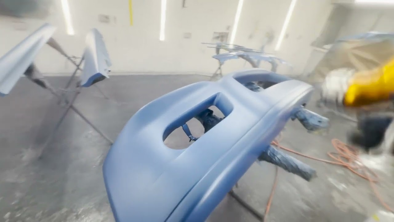 PAINTING PARTS FOR THE BMW M3 PART 2