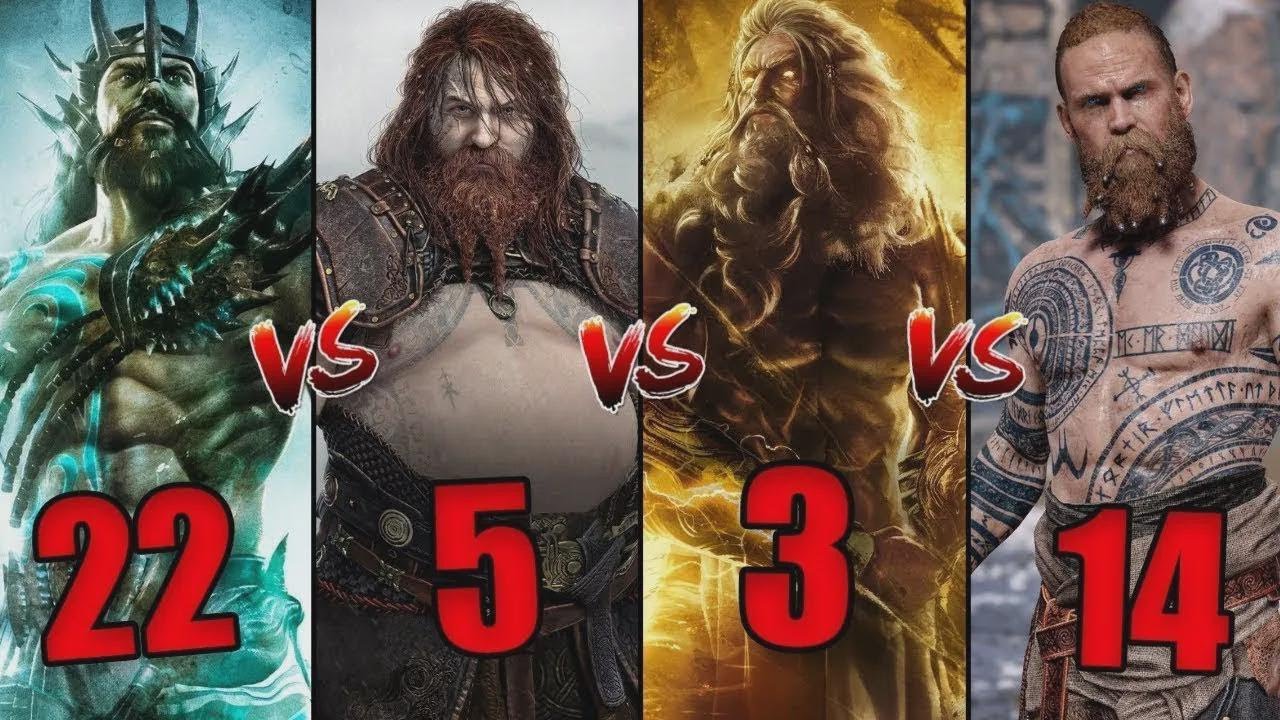 Classement des dieux de God of War : du plus faible au plus puissant ! | God of War: Ragnarok