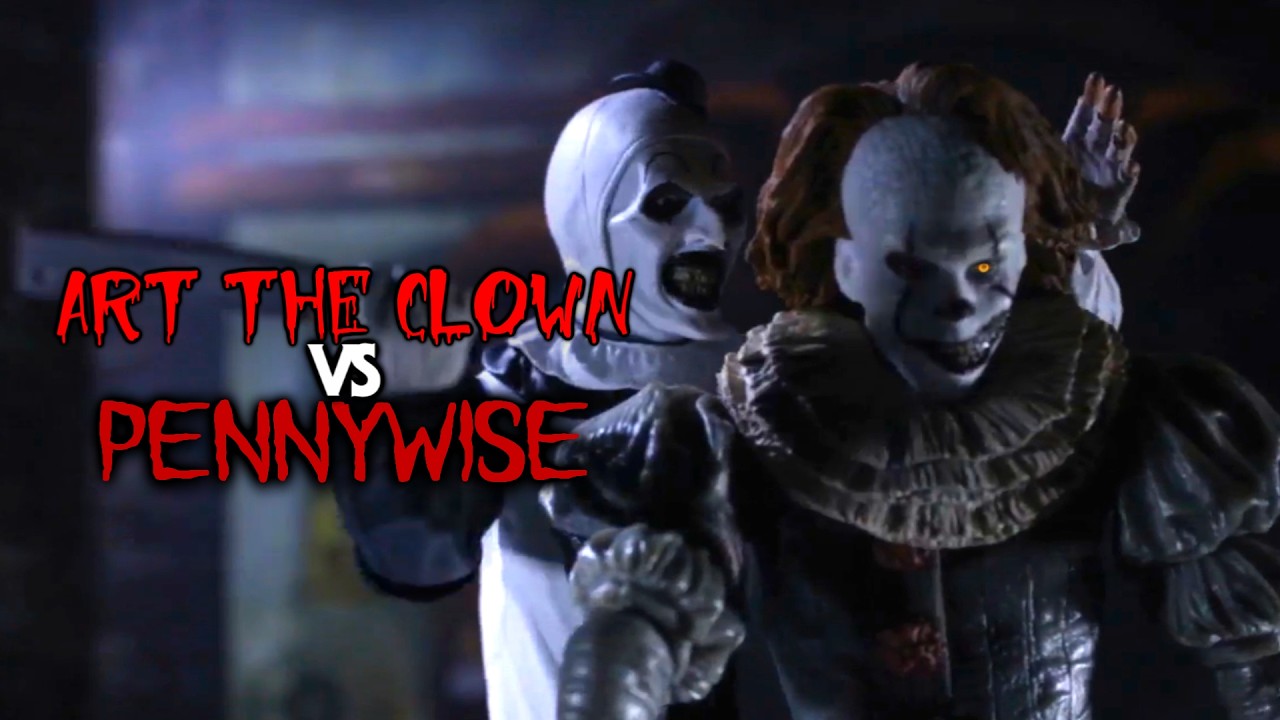 Pennywise vs Art The Clown Stop Motion