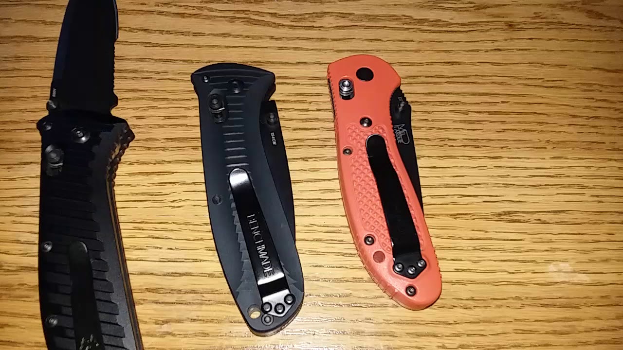 Benchmade Presidio 2, Presidio 520 comparison