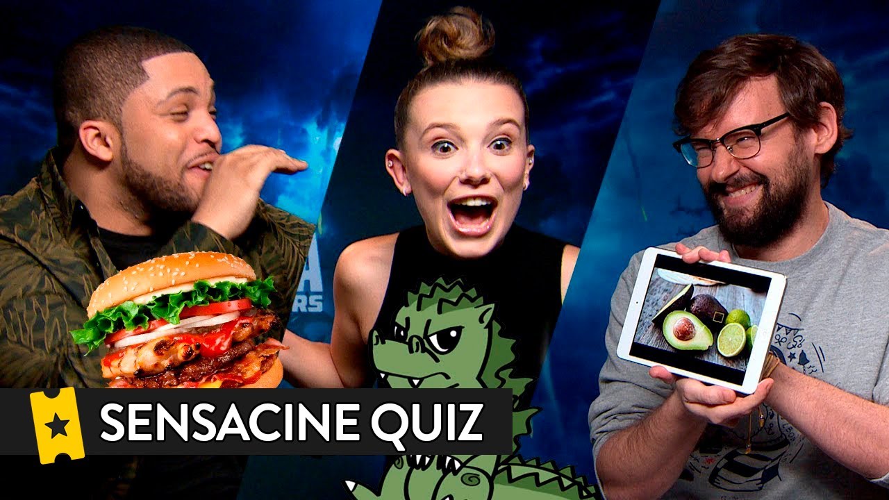 ¿GODZILLA O COMIDA? | Retamos a Millie Bobby Brown y O'Shea Jackson Jr.