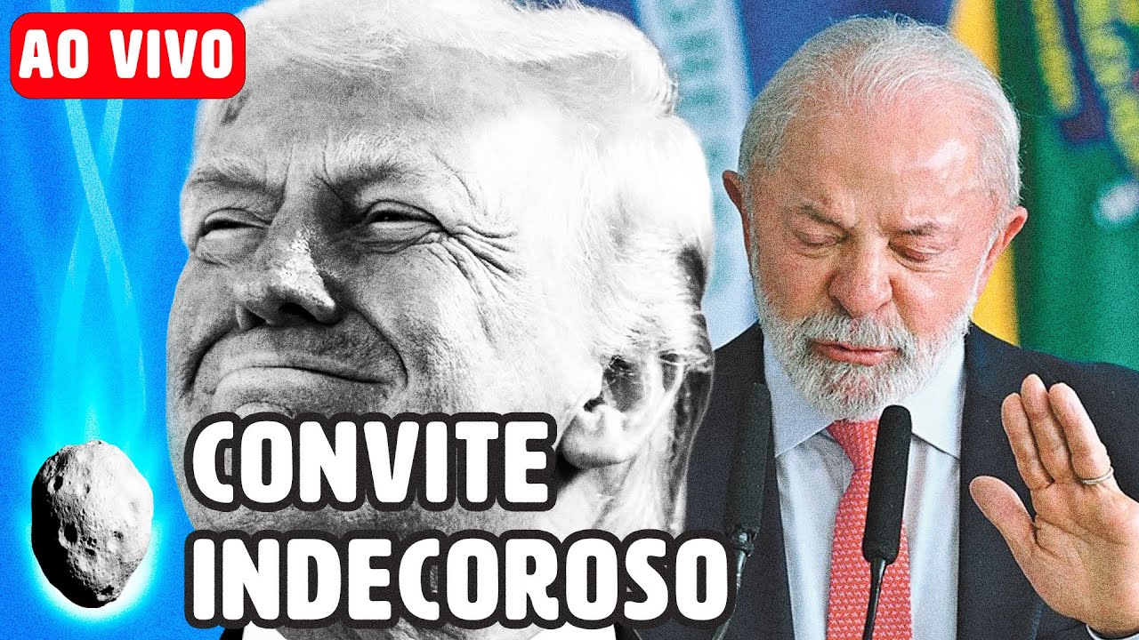 LIVE: TRUMP QUER LULA EM SEU “CONSELHO DA PAZ” E OUTRAS NOTÍCIAS