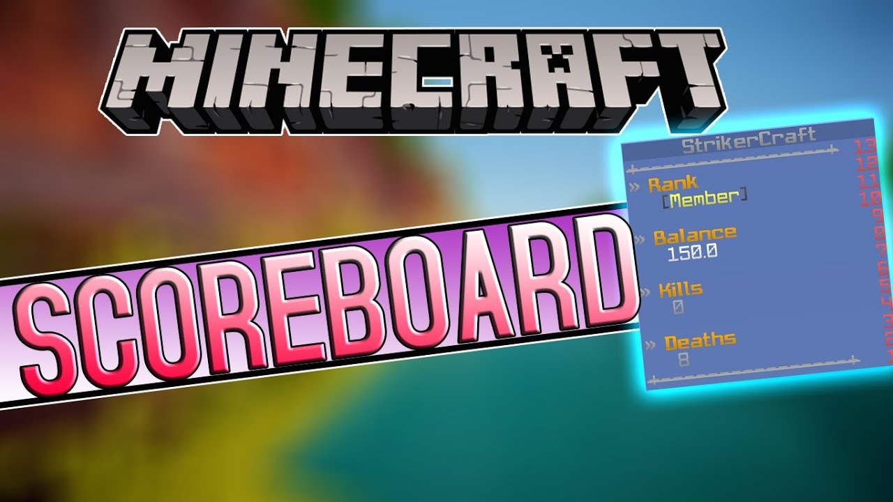 Плагин для табло Minecraft 1.8-1.16.X | Плагины для Minecraft