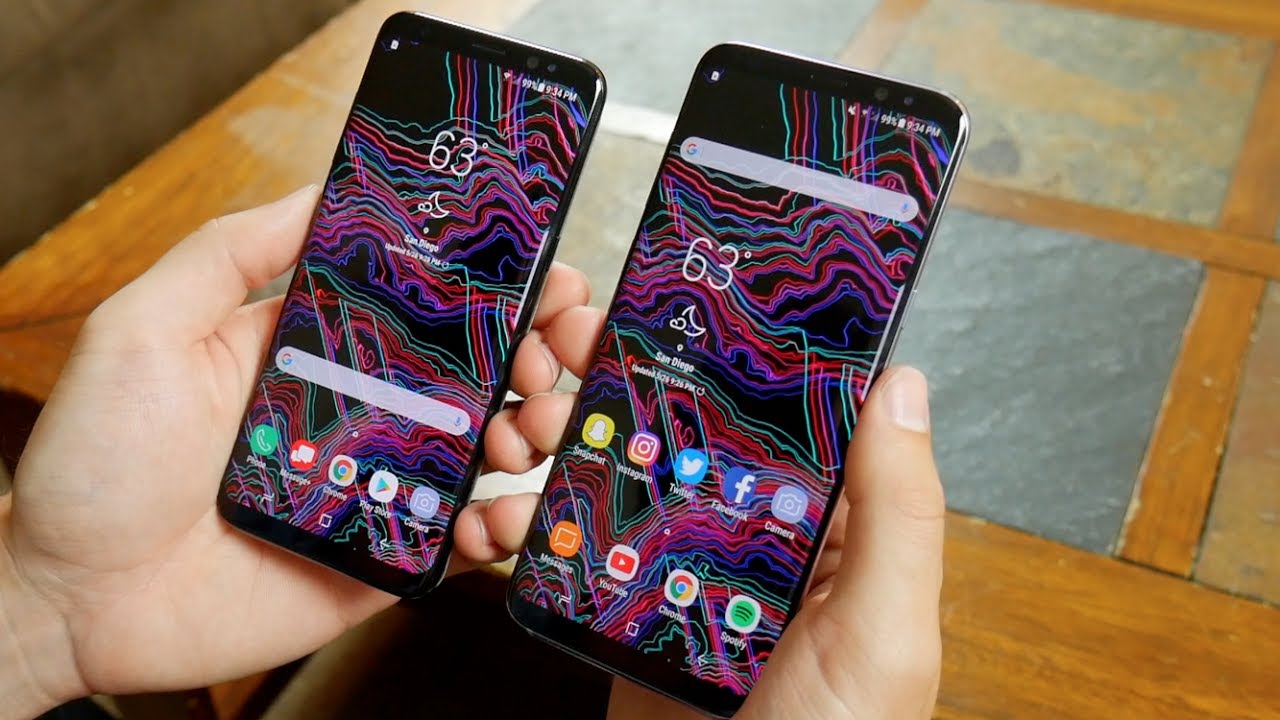 Samsung Galaxy S8 vs S8+ - Which One Did I Keep?